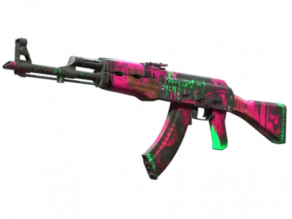 AK-47 | Neon Revolution (Battle-Scarred)