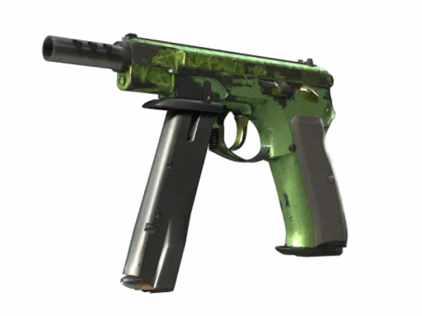 CZ75-Auto | Emerald Quartz (Battle-Scarred)