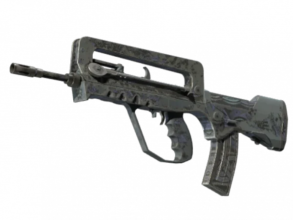 FAMAS | Night Borre (Battle-Scarred)