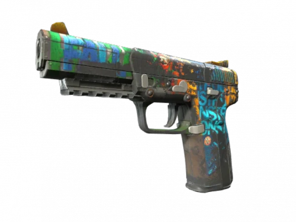 Five-SeveN | Fall Hazard (Battle-Scarred)