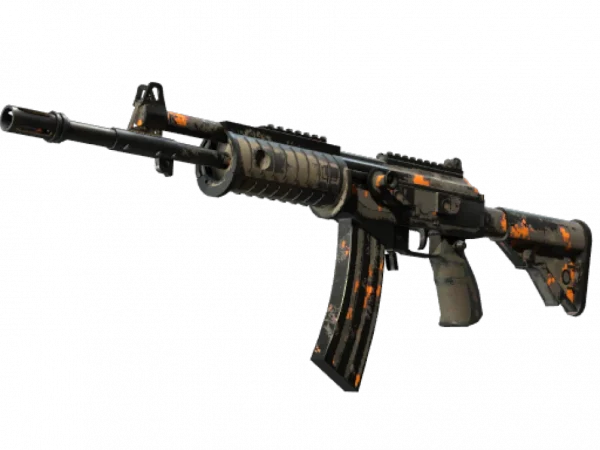 Galil AR | Orange DDPAT (Battle-Scarred)