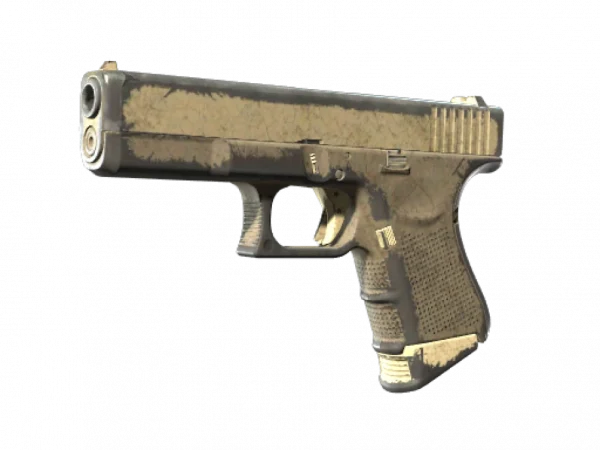 Glock-18 | Sand Dune (Battle-Scarred)