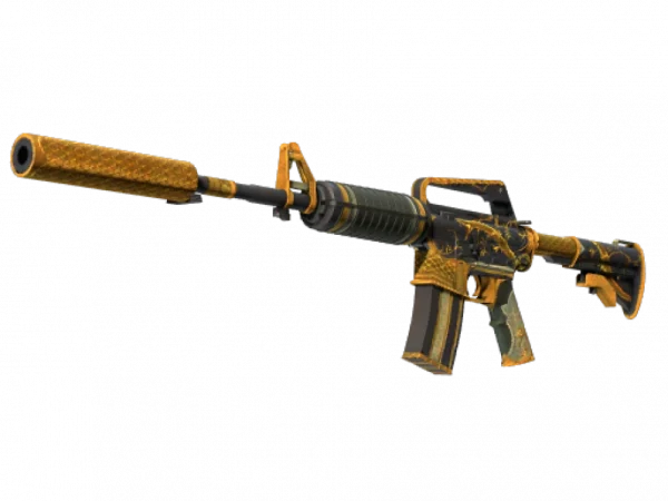 M4A1-S | Golden Coil (Battle-Scarred)