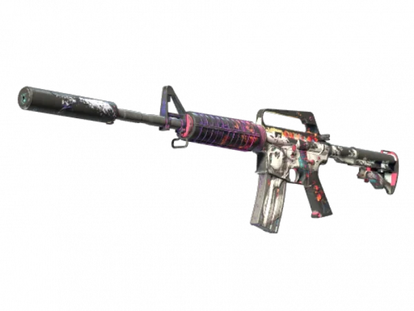 M4A1-S | Vaporwave (Battle-Scarred)