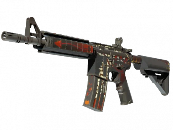 M4A4 | Hellfire (Battle-Scarred)