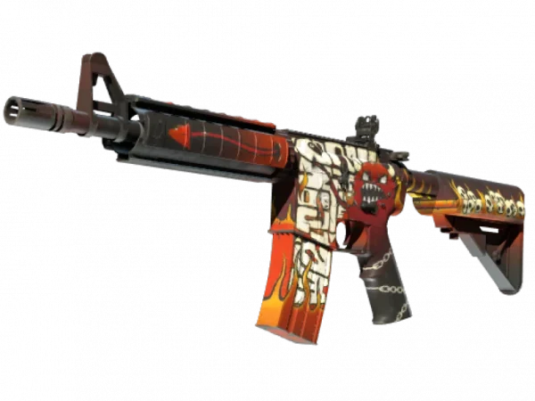 M4A4 | Hellfire (Minimal Wear)