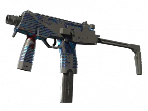 MP9 | Stained Glass (Battle-Scarred)