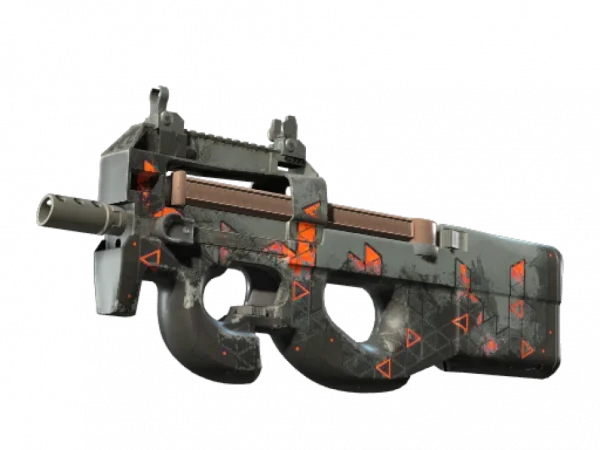 P90 | Trigon (Well-Worn)