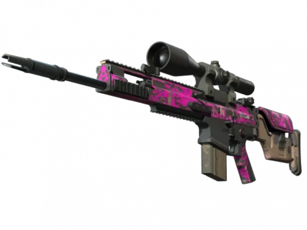 SCAR-20 | Splash Jam (Well-Worn)