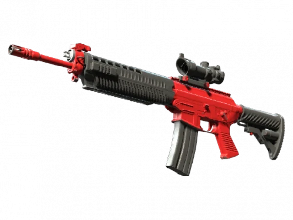 SG 553 | Candy Apple (Field-Tested)