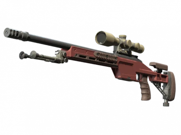 SSG 08 | Red Stone (Factory New)