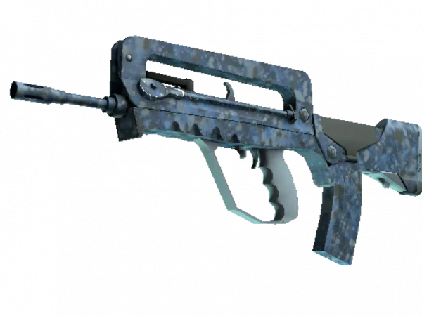 Souvenir FAMAS | Cyanospatter (Minimal Wear)