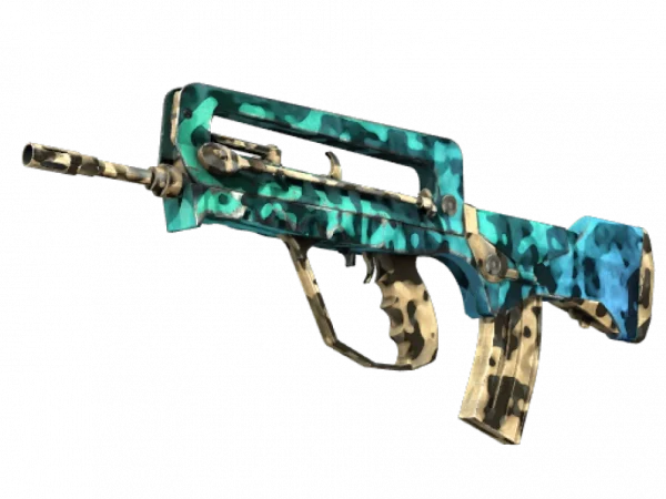 Souvenir FAMAS | Waters of Nephthys (Battle-Scarred)