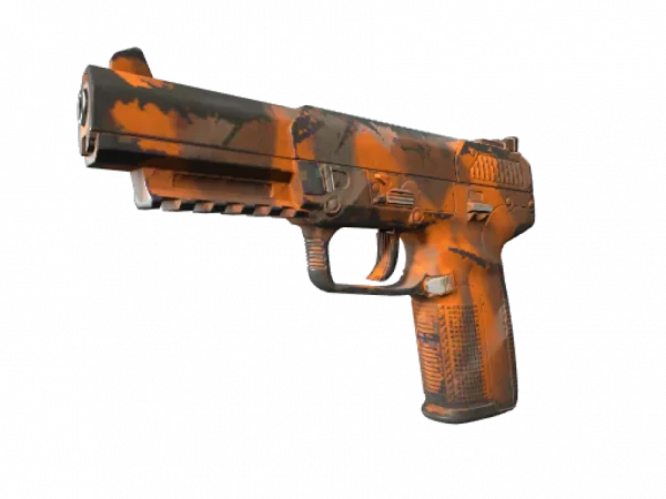 Souvenir Five-SeveN | Orange Peel (Well-Worn)