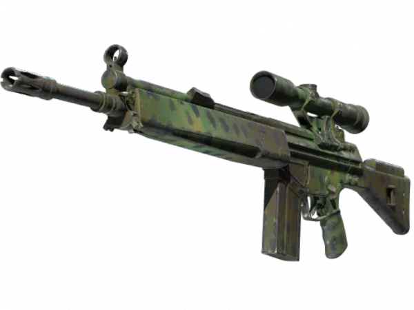 Souvenir G3SG1 | Jungle Dashed (Well-Worn)