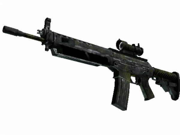 Souvenir SG 553 | Gator Mesh (Battle-Scarred)