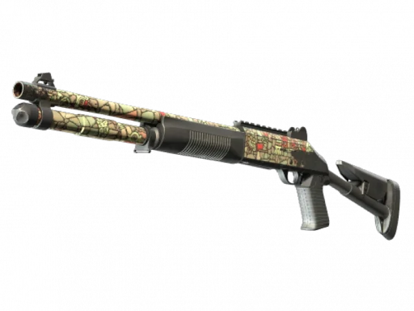 Souvenir XM1014 | Ancient Lore (Well-Worn)