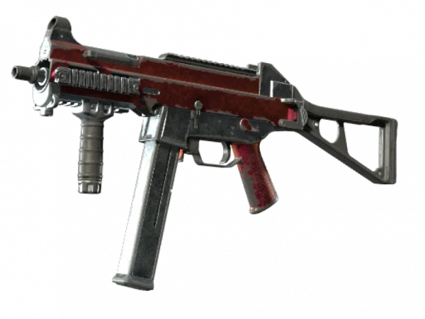 UMP-45 | Crimson Foil (Battle-Scarred)