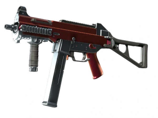 UMP-45 | Crimson Foil (Minimal Wear)