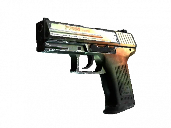 Souvenir P2000 | Amber Fade (Well-Worn)