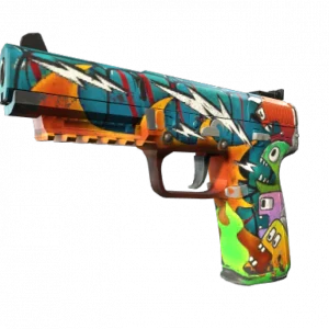 Five-SeveN | Angry Mob (Well-Worn)