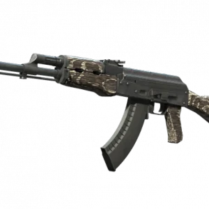 Souvenir AK-47 | Black Laminate (Well-Worn)