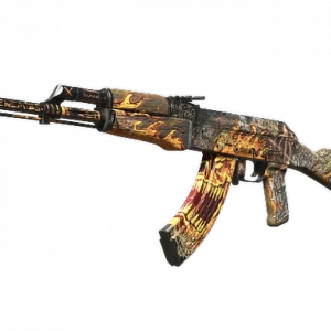 StatTrak™ AK-47 | Searing Rage (Minimal Wear)