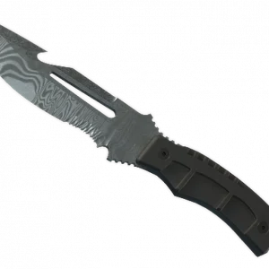 ★ Survival Knife | Damascus Steel (Battle-Scarred)