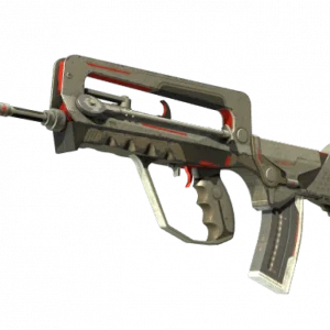 FAMAS | Mecha Industries (Battle-Scarred)