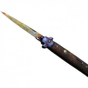 ★ Stiletto Knife | Case Hardened (Field-Tested)