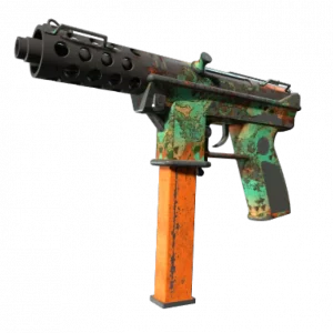 Souvenir Tec-9 | Toxic (Battle-Scarred)