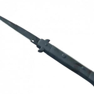 ★ Stiletto Knife | Night Stripe (Well-Worn)