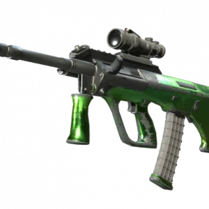 AUG | Carved Jade (Field-Tested)