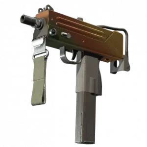 MAC-10 | Amber Fade (Well-Worn)
