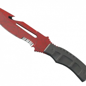 ★ StatTrak™ Survival Knife | Crimson Web (Well-Worn)