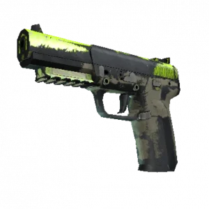 Five-SeveN | Neon Kimono (Battle-Scarred)