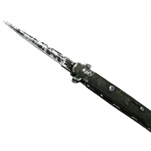 ★ StatTrak™ Stiletto Knife | Forest DDPAT (Battle-Scarred)