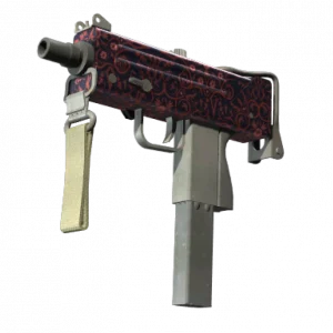 MAC-10 | Red Filigree (Factory New)