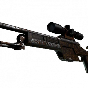 SSG 08 | Orange Filigree (Minimal Wear)