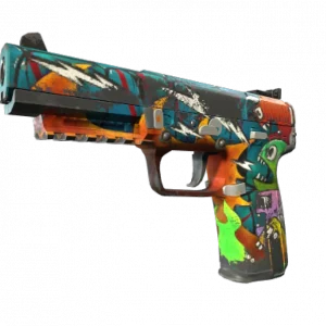 StatTrak™ Five-SeveN | Angry Mob (Battle-Scarred)