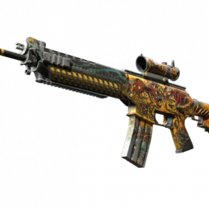 StatTrak™ SG 553 | Colony IV (Well-Worn)