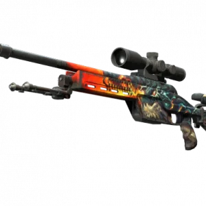 StatTrak™ SSG 08 | Dragonfire (Field-Tested)