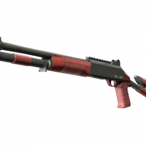 XM1014 | Red Leather (Minimal Wear)