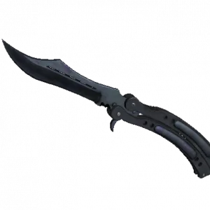 ★ Butterfly Knife | Blue Steel (Well-Worn)