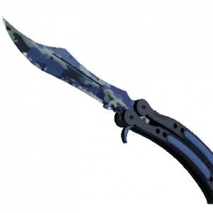 ★ Butterfly Knife | Bright Water (Well-Worn)