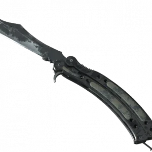 ★ Butterfly Knife | Night (Battle-Scarred)