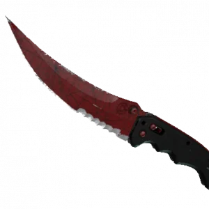 ★ Flip Knife | Crimson Web (Well-Worn)