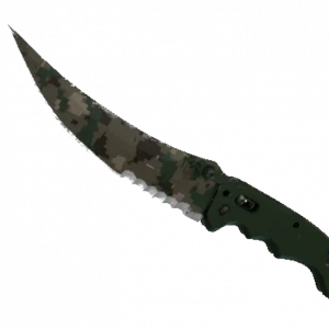 ★ Flip Knife | Forest DDPAT (Well-Worn)