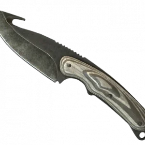 ★ Gut Knife | Black Laminate (Battle-Scarred)
