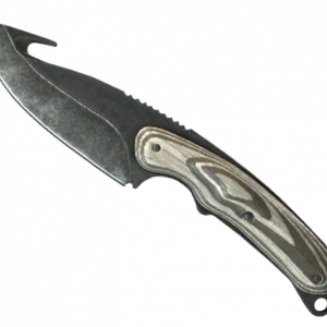 ★ Gut Knife | Black Laminate (Well-Worn)